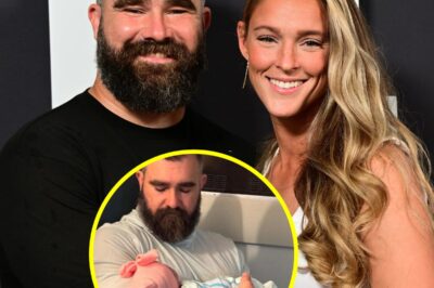 Kylie Kelce’s Newborn Steals the Spotlight: Baby Finnley Makes Podcast Debut Just Days After Birth!