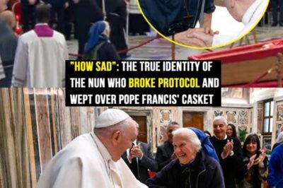 Shocking Moment Nun Breaks Barrier at Pope Francis Funeral, Shocking Mourners—Unprecedented Act Sparks Global Debate About Faith, Tradition, and Rebellion in the Church.