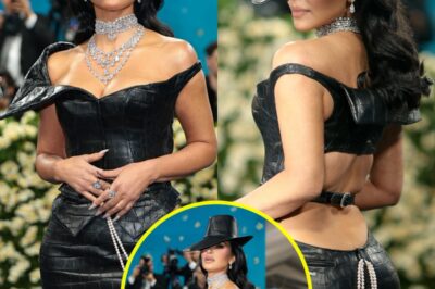 Met Gala 2025 Red Carpet Chaos: Kim Kardashian’s Barely-There Gown Sparks Outrage as Rihanna Arrives in Jaw-Dropping Futuristic Armor
