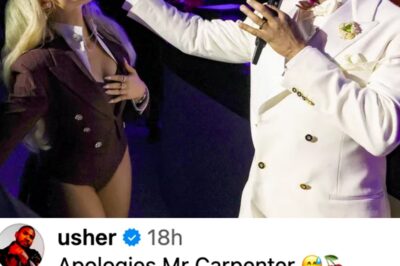 Met Gala Mayhem: Usher Jokingly Apologizes After Sabrina Carpenter’s Dad Reacts to Onstage Cherry-Feeding—Awkward Family Moment Goes Viral!
