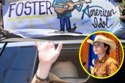 JOHN FOSTER’S HOMECOMING EXPLODES IN CHAOS: Idol finalist’s triumphant return sparks massive parade, secret family, and fan frenzy—Unseen confession leaves crowd stunned!