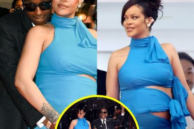 After 8 Years Away, Pregnant Rihanna Steals the Spotlight at Cannes—Stuns the World in Daring Cutout Gown, Proudly Displaying Baby Bump.