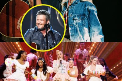Blake Shelton Stuns AMAs: Publicly Serenades Gwen Stefani With Surprise Love Shoutout—Crowd Erupts as Country Star’s Bold Declaration Turns Awards Night Into Unexpected Romance