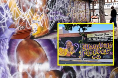 Kobe Bryant Mural Defaced Again—Just Days Before Riots Engulf Los Angeles!