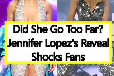 Jennifer Lopez Sparks Outrage On Stage—Fans and Critics Explode Over Shocking Concert Moment!