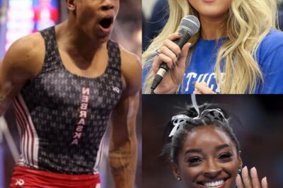 Illinois Male Gymnast Sparks Uproar After Calling Out Riley Gaines—Claims Simone Biles Could Beat Men, Win Gold in Elite Events!