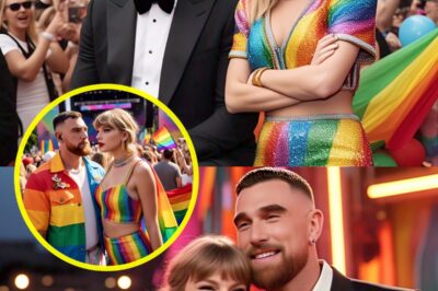 “She Spoke. He Stayed Silent.” – Taylor Swift Breaks Silence With Powerful Pride Month Message While Travis Kelce’s Quiet Stance Sparks Nationwide Debate.