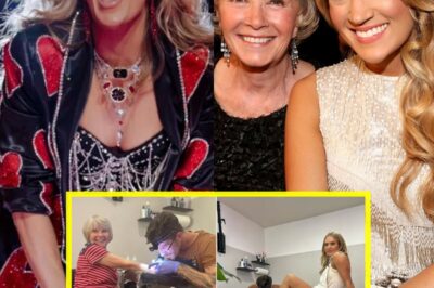 Carrie Underwood Stuns Fans: Country Superstar and Mom Debut Matching Heart Tattoos in Las Vegas—Family Secrets, Spontaneous Ink, and Emotional Revelations Behind the Scene!