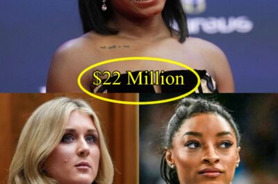 Simone Biles Loses $22 Million New Balance Endorsement After Explosive “Body Slam” Attack on Riley Gaines Sparks Outrage—Fans and Critics Clash Over Star’s Alleged Anti-Woman Stance!