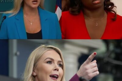 Karoline Leavitt Erupts at White House Briefing, Leaves Reporter—and Narrative—in Ruins