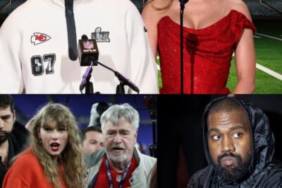BREAKING NEWS: Travis Kelce’s Dad Delivers Career-Ending Blow to Kanye West With Five-Word Social Media Bombshell Over Vicious Lyrics Targeting Taylor Swift and His Son