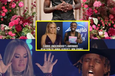 Carrie Underwood’s Jaw-Dropping Reaction to Jamal Roberts’ ‘American Idol’ Victory Sparks Scandal—Caught on Camera!
