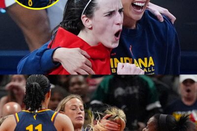 Caitlin Clark Caught in Wild On-Court Clash—Fans Stunned as Shocking Incident Erupts During Game!