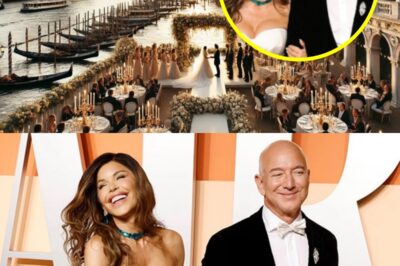 Jeff Bezos’ “Wedding of the Century” Stuns the World: 3 Days of Lavish Parties, 27 Wedding Dresses—Unbelievable Spectacle Leaves Hollywood Speechless!