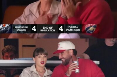 Lip Reader Exposes Taylor Swift’s Secret Words to Travis Kelce During Their Viral Stanley Cup PDA—Fans in Shock Over What She Really Said!