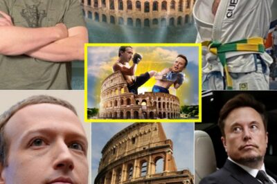 Gladiators of Silicon Valley: Italian Government Proposes Mark Zuckerberg vs. Elon Musk Showdown at the Colosseum—Billionaires Ready to Battle in a Modern-Day Spectacle