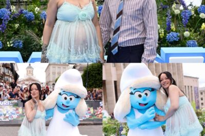 Pregnant Rihanna Stuns in Scandalously Sheer Chanel, Flaunting Her Baby Bump at the Smurfs Premiere With A$AP Rocky