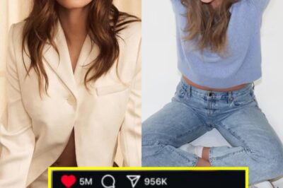 Hailey Bieber’s Silent Salute: A Single ‘Like’ Ignites Pop Culture Earthquake as Taylor Swift Reclaims Her Masters