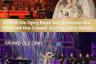 Grand Ole Opry Shaken by Breanna Nix’s Explosive Debut—Reps Say She “Stunned the Crowd” With Unforgettable Performance!