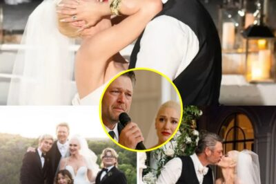 Shocking Wedding News: Blake Shelton Stuns Gwen Stefani With Secret Song Performance—Emotional Vows, Tears, and Private Moment That Shocked Guests!