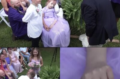 Heartbreaking Final Wish: Brave Little Girl Marries School Sweetheart as Her Father Wheels Her Down the Aisle