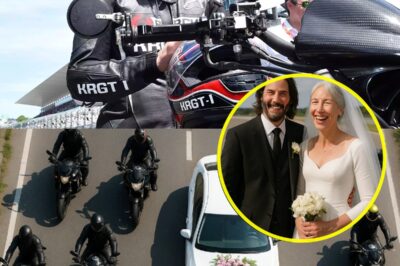 Keanu Reeves and Alexandra Grant’s Wedding Shocks Hollywood: Thunderous Motorcycle Parade, Legendary Racer’s Jaw-Dropping Surprise, and a Love Story That Stole the Spotlight