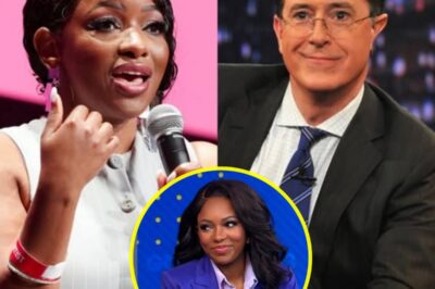 Colbert’s Stunning Comeback: After ‘Late Show’ Axed, Stephen Colbert and Jasmine Crockett Join Forces—Insider Leaks, Explosive On-Air Chemistry, and Network Power Plays EXPOSED!